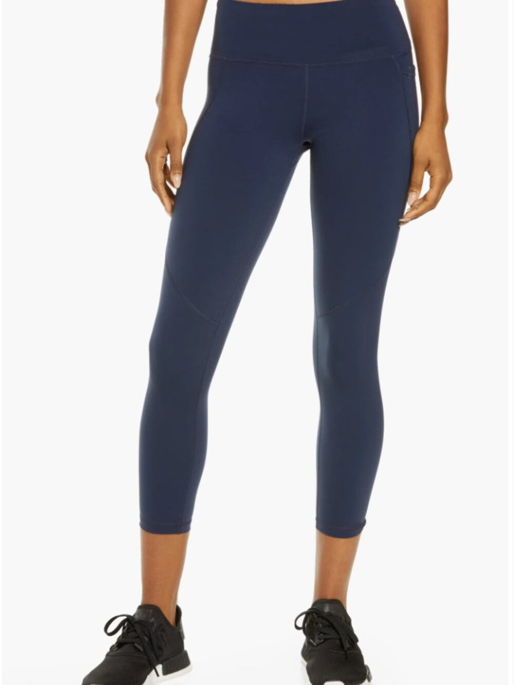 Sweaty Betty 7/8 Leggings in Deep Navy Blue